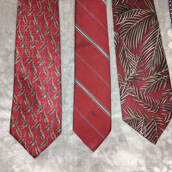 Lot of 12 assorted ties - Armani*Boss*Varvatos*Faconnable*Cardin*Dior - Picture 8 of 12